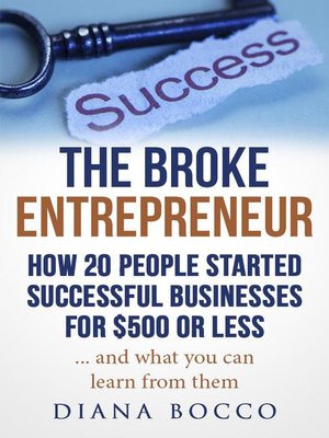 cover image of The Broke Entrepreneur